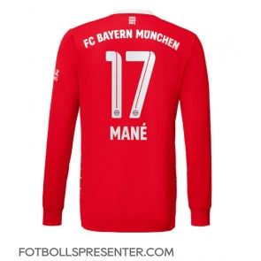 Bayern Munich Sadio Mane #17 Hemma Matchtröja 2022-23 Långärmad